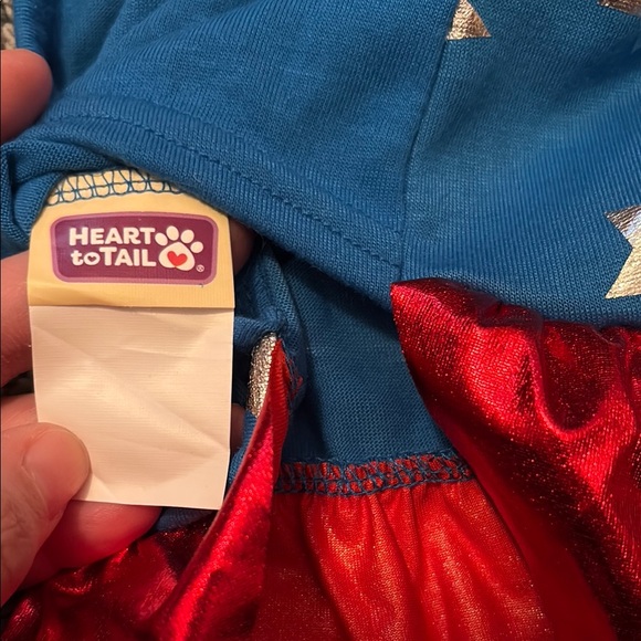 Hot Dog and Superhero Pet Costume Set - Picture 6 of 9